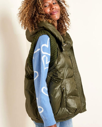 Body warmer autumn Olive M