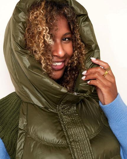 Body warmer autumn Olive M