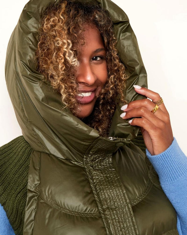 Body warmer autumn Olive M