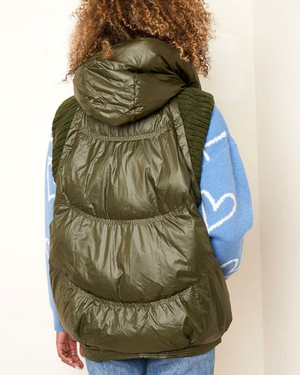 Body warmer autumn Olive M