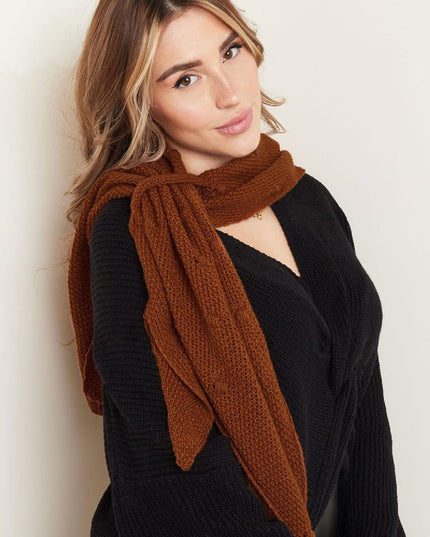 Omslasgdoek bolletjes patroon Lavendel Acryl