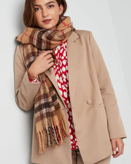 Sjaal kleurrijke ruit