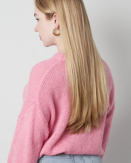 Single clip in just for u - zwart / wit