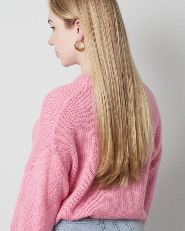 Single clip in just for u - zwart / wit