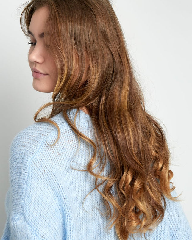 Clip in cruly day - zwart / wit