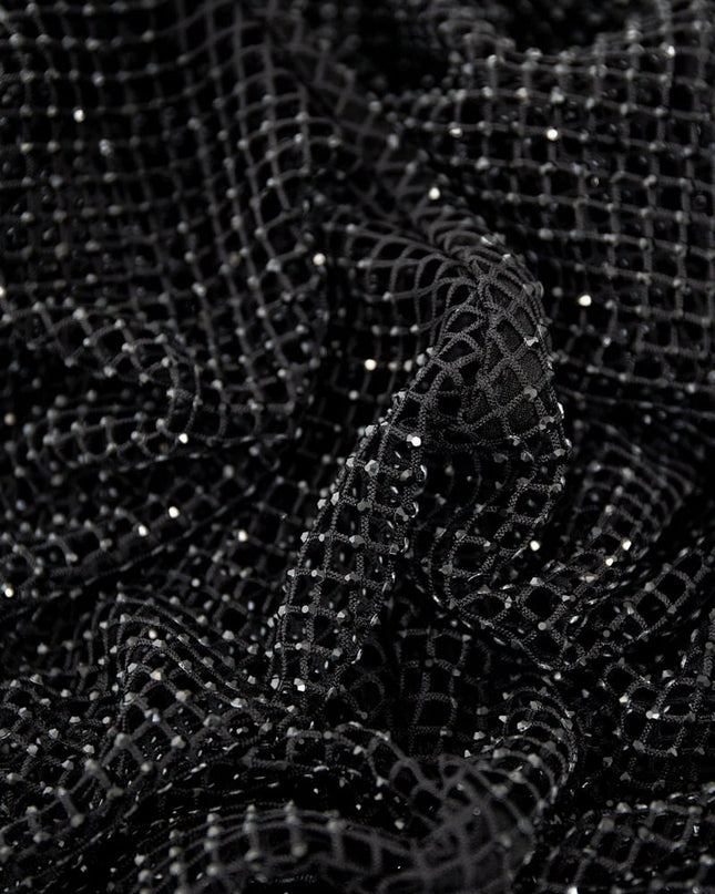 Long sparkly dress - black - S