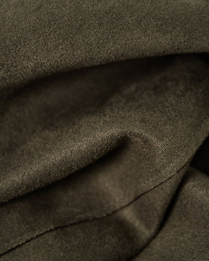 Classic trench coat suede - green S