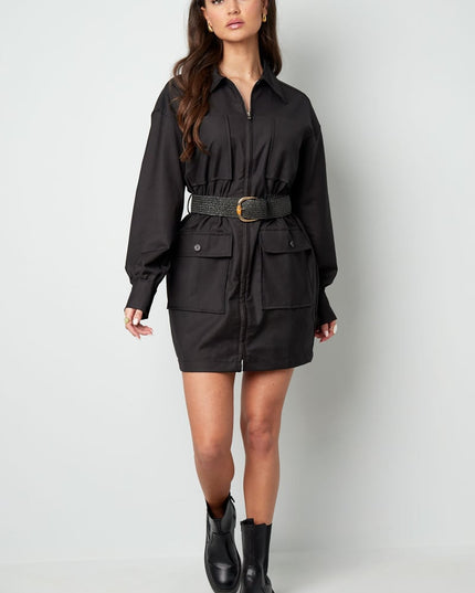 Long sleeve playsuit - off-white 