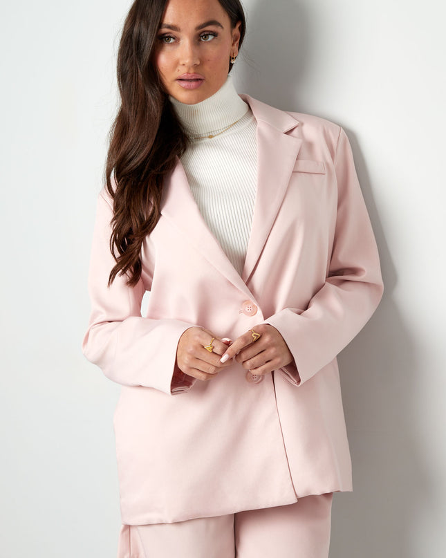 Two-button blazer - pink 