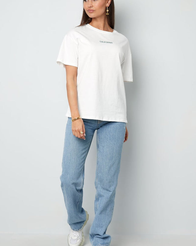 California T-shirt - white