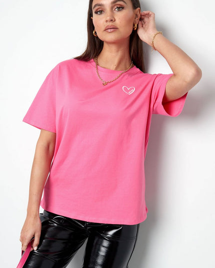 T-shirt mon cheri - white