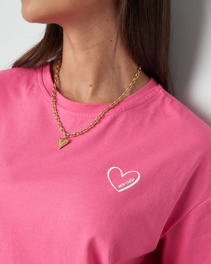 T-shirt mon cheri - white