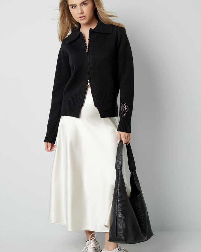 Gentle Glow cardigan - camel