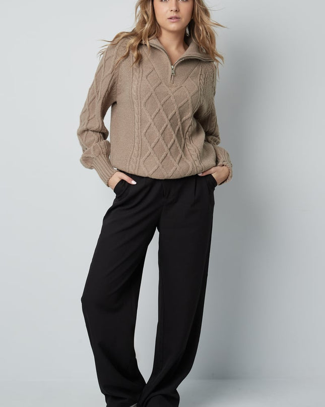 Soft Shade sweater - black