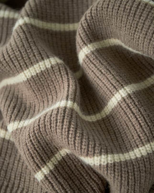 Basic Bliss trui - oranje roze