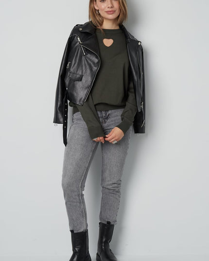 Forever in my heart sweater - dark green 