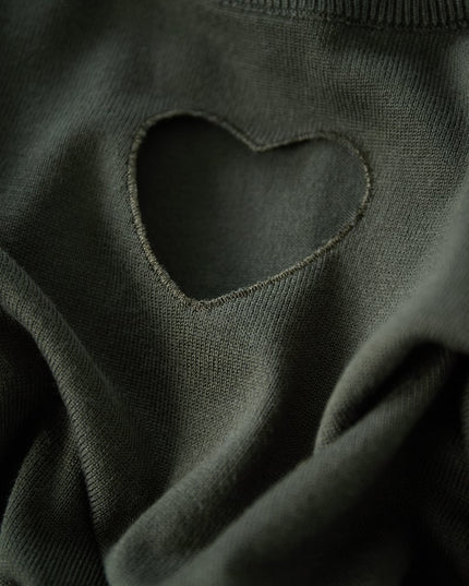 Forever in my heart sweater - dark green 