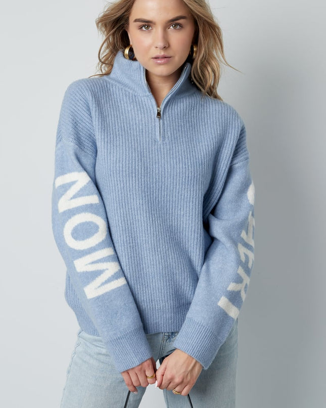 Mon Cheri sweater - blue