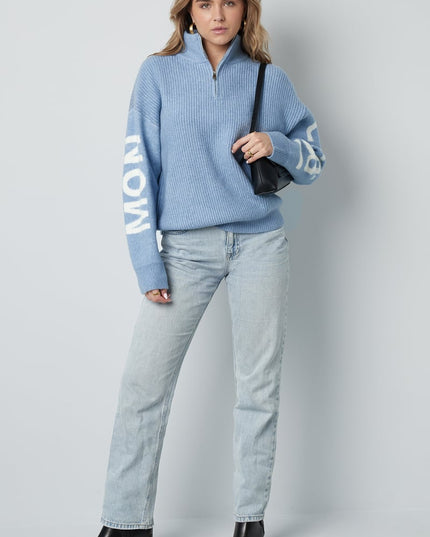 Mon Cheri sweater - blue