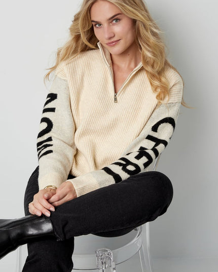 Mon Cheri sweater - blue