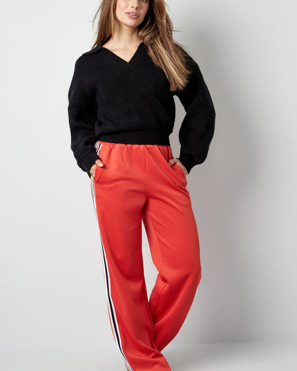 Everyday Ease sweater - fuchsia