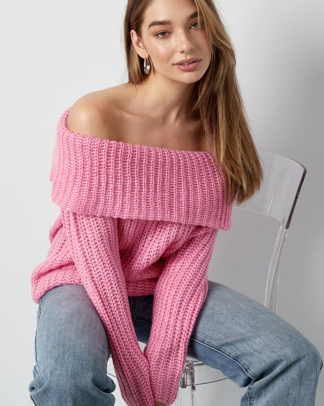 Frosty Morning sweater - pink