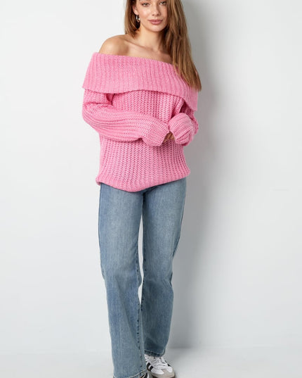 Frosty Morning sweater - pink