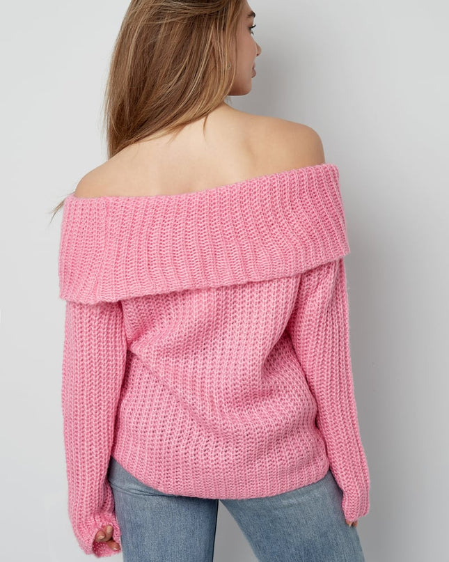 Frosty Morning sweater - pink