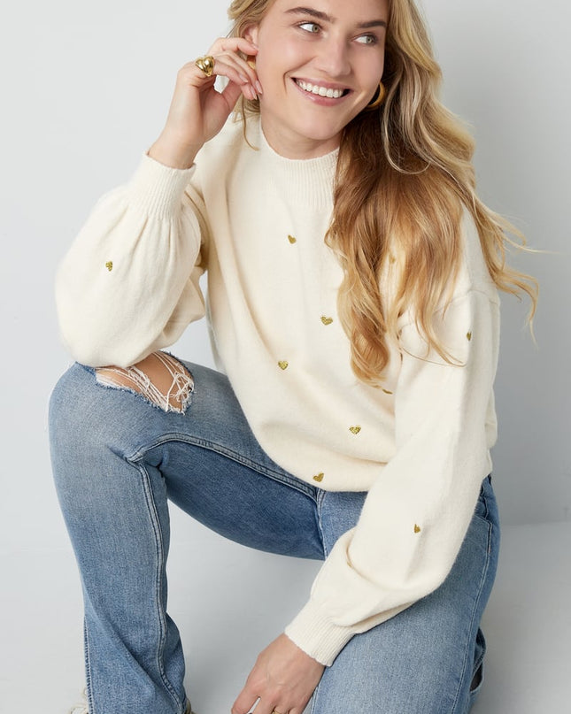 Sweetheart Charm sweater