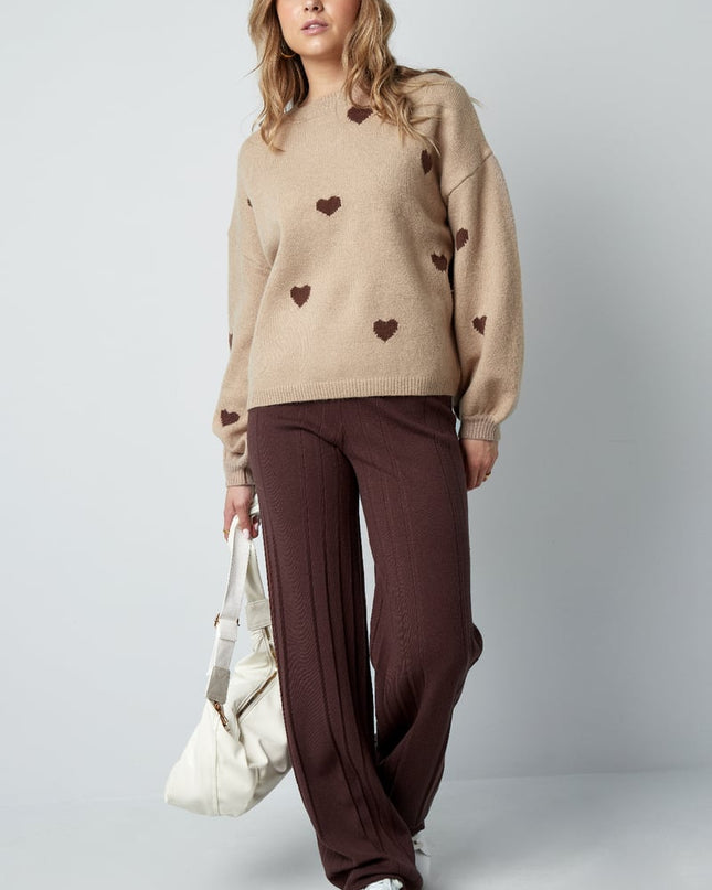 Heartfelt Hugs sweater - off-white