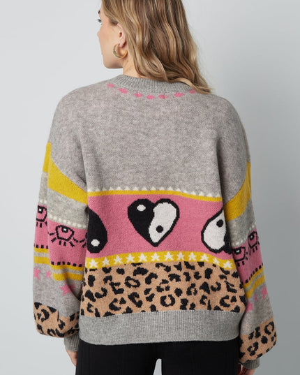 Dreamy Days vest - roze blauw