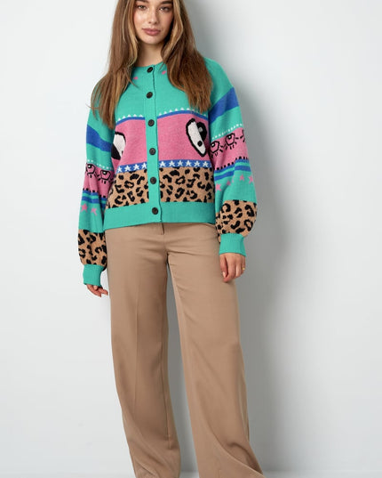 Dreamy Days vest - roze blauw