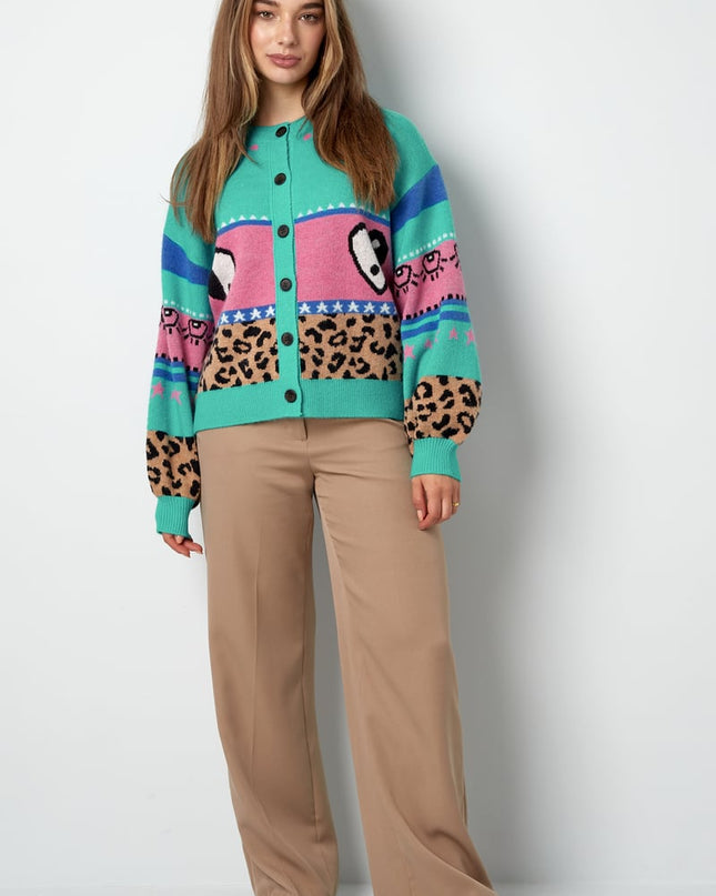 Dreamy Days vest - roze blauw