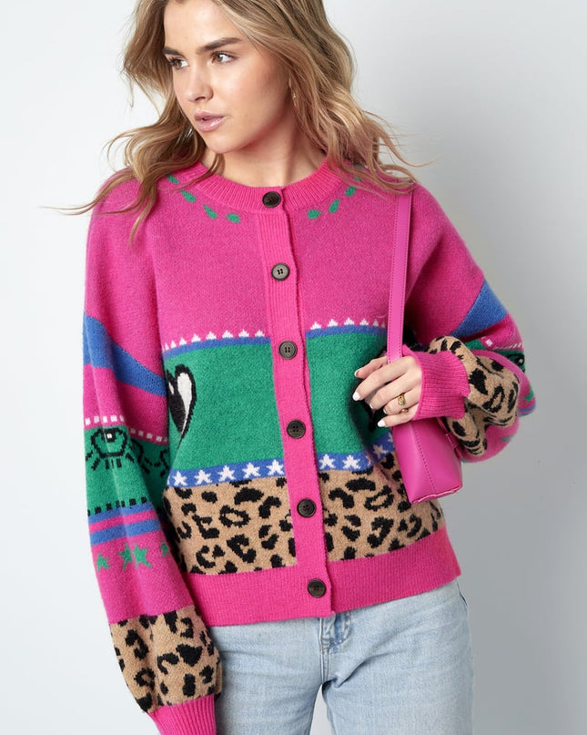 Dreamy Days vest - roze blauw