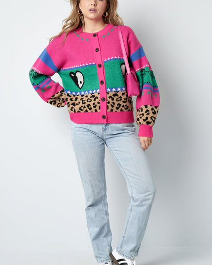 Dreamy Days vest - roze blauw