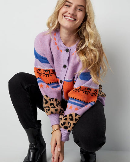 Dreamy Days vest - roze blauw