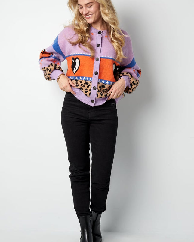 Dreamy Days vest - roze blauw