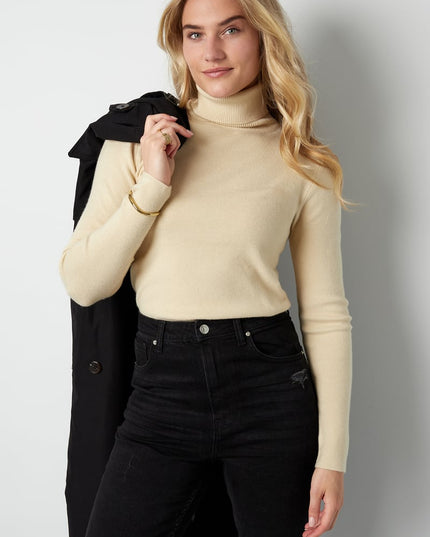 Honeydew turtleneck - olive