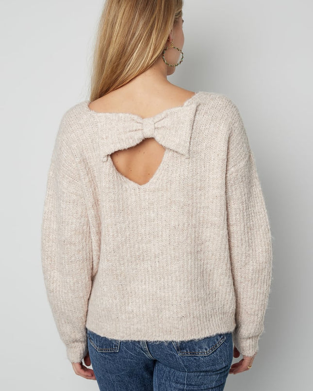 Bowtiful sweater - blue