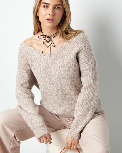 Bowtiful sweater - blue