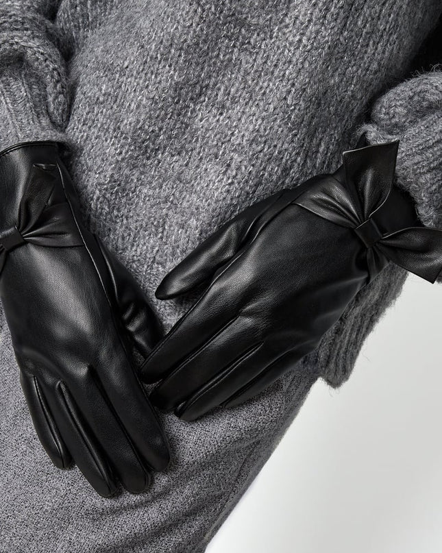 Bowtiful gloves - black