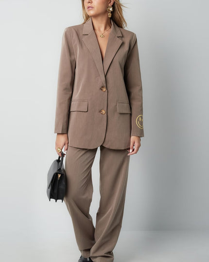 Show Your Smile trousers - grey