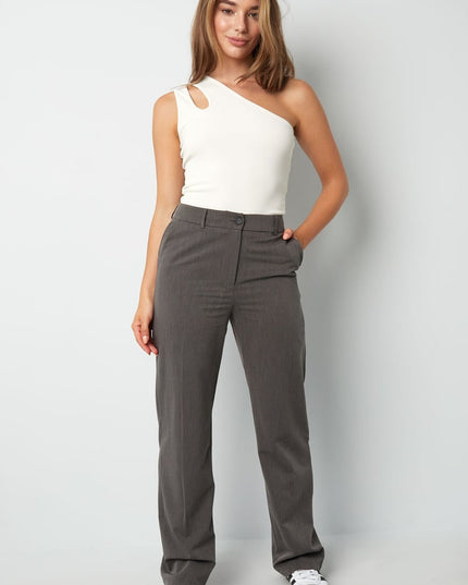 Show Your Smile trousers - grey