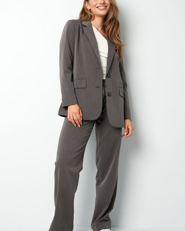 Show Your Smile trousers - grey