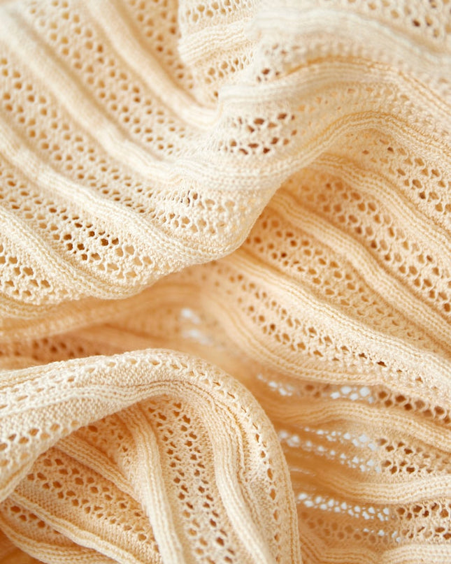 Crochet top with bows - black