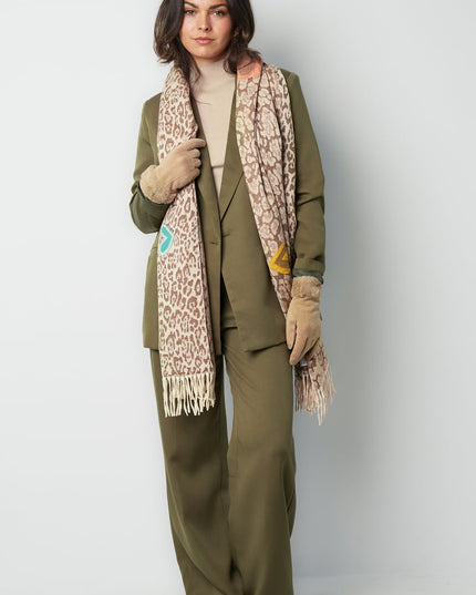 Wintersjaal frosty flirt