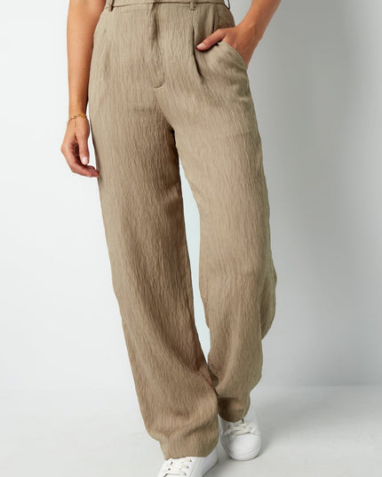 Chic comfort pants - black