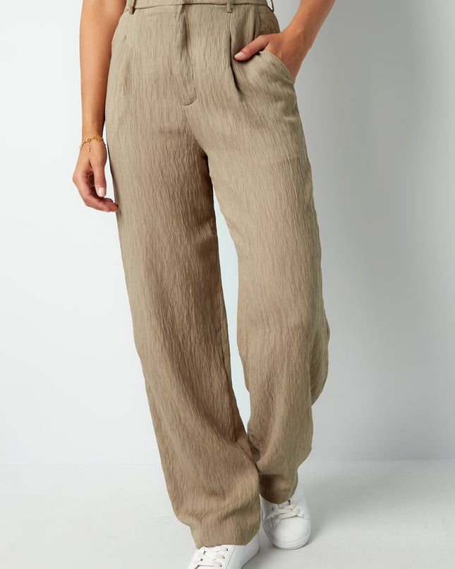 Chic comfort pants - black
