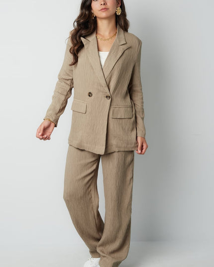 Chic comfort pants - black