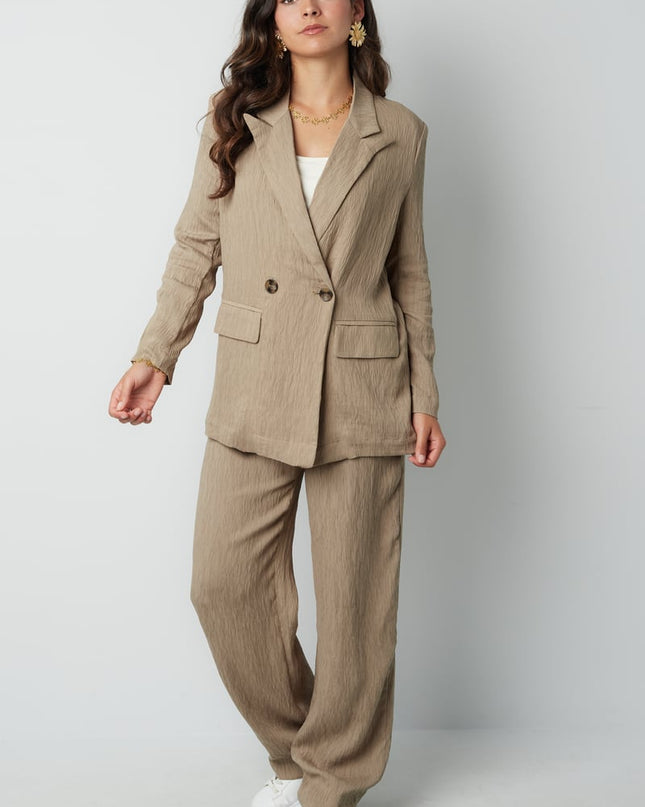 Chic comfort pants - black